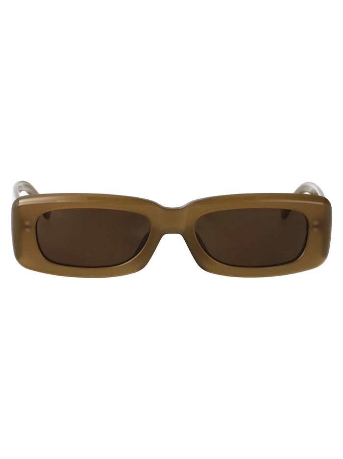 Mini Marfa Mastice/ Silver/ Peach Acetate Sunglasses