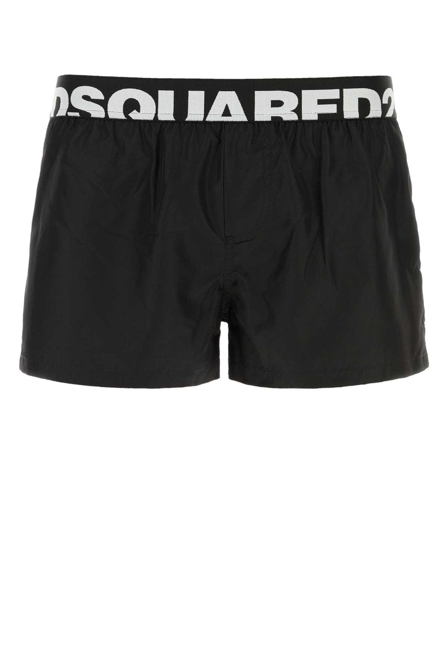 Dsquared2 Exterior: 100% Polyester; Lining: 100% Fabric swimming shorts in black