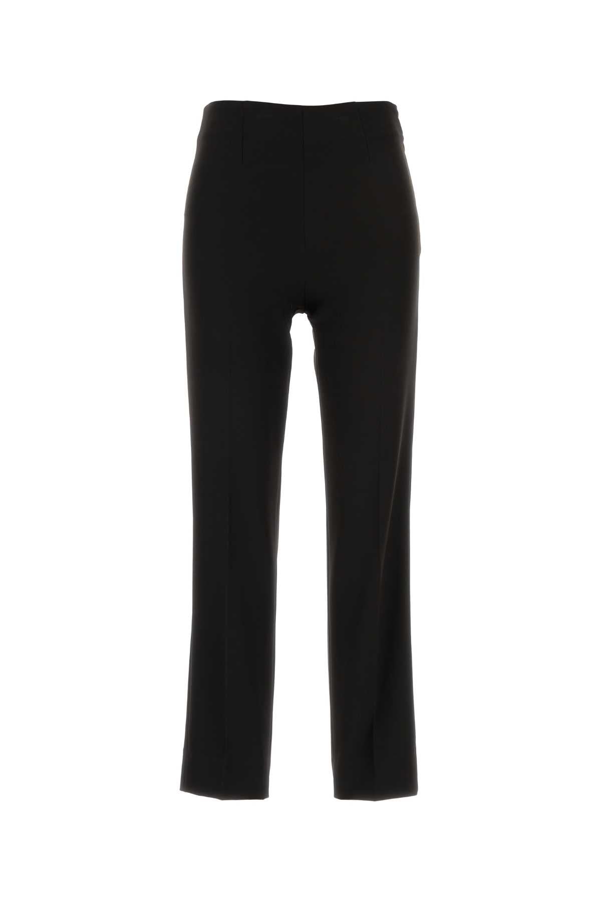 Nero Exterior: Polyester Elastane Pantaloni