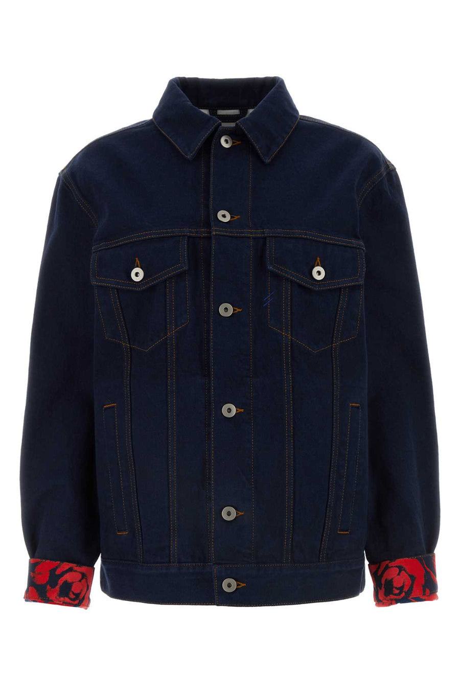 Burberry Exterior: 100% Cotton jacket in navy