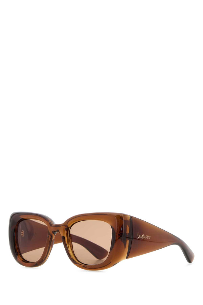Brownbrownnicotine Exterior: Acetate Occhiali Da Sole