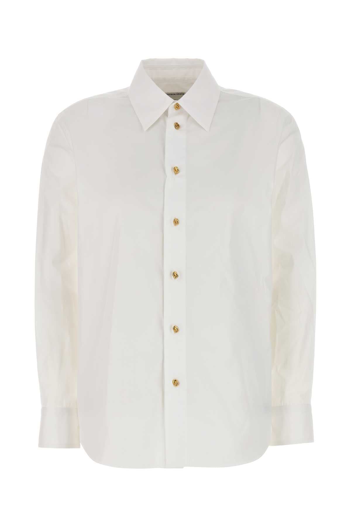 White Poplin Shirt Exterior: Cotton Camicie