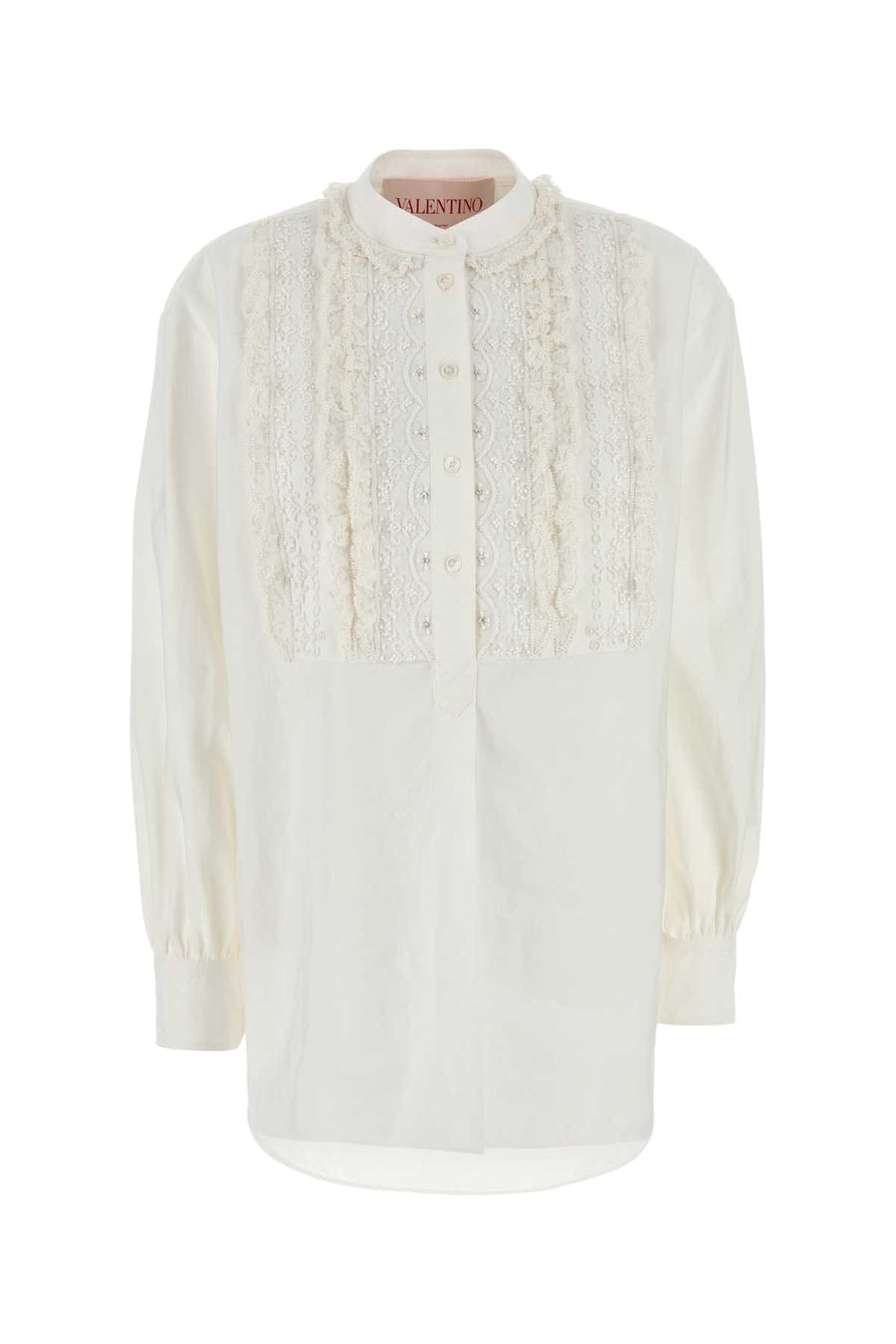 Valentino Garavani 53% Cotton blouse in white