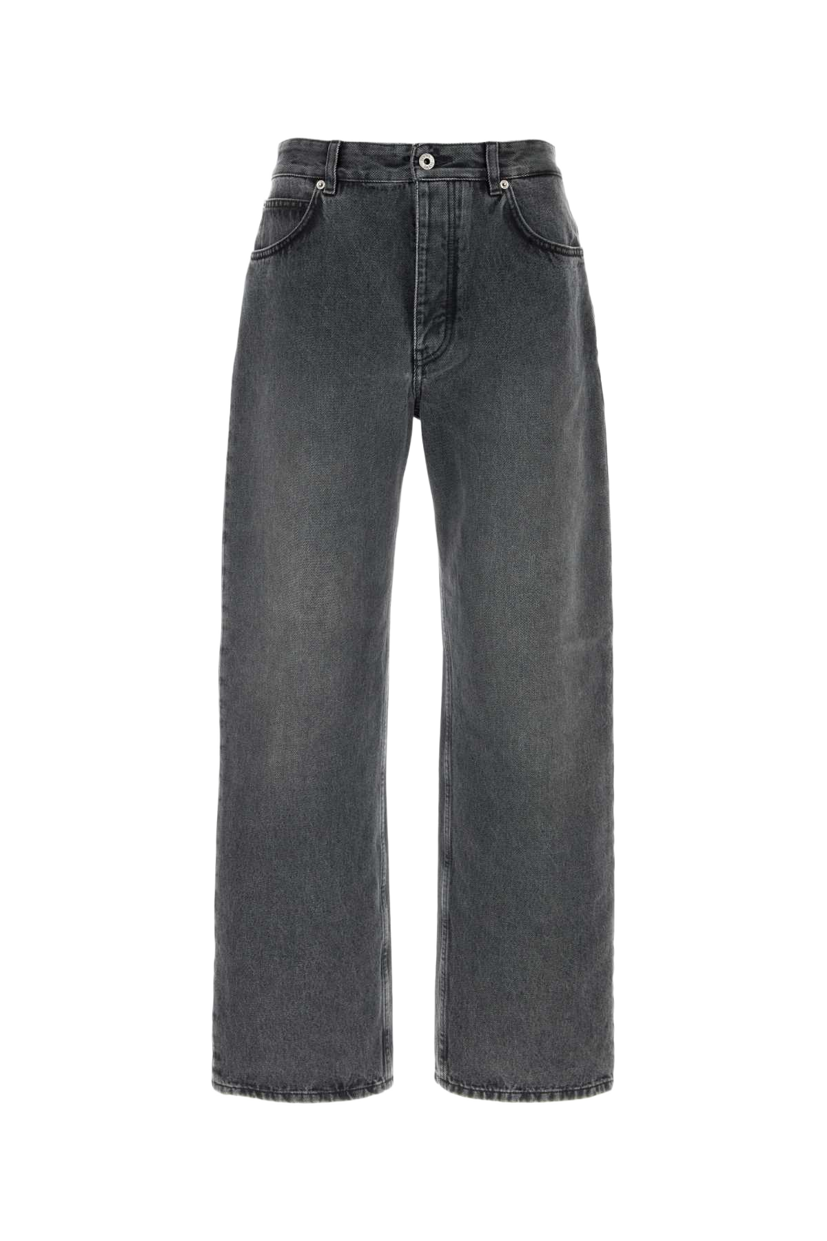 Slate Denim Jeans Black Exterior: Cotton