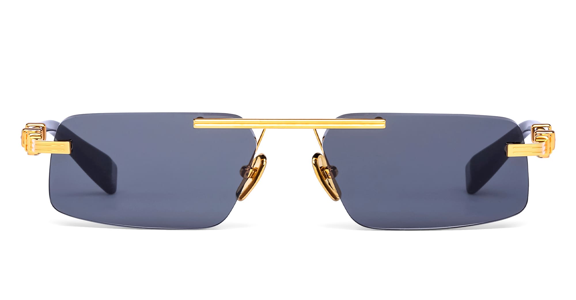 Bps-187a-58 Nd Titanium Sunglasses