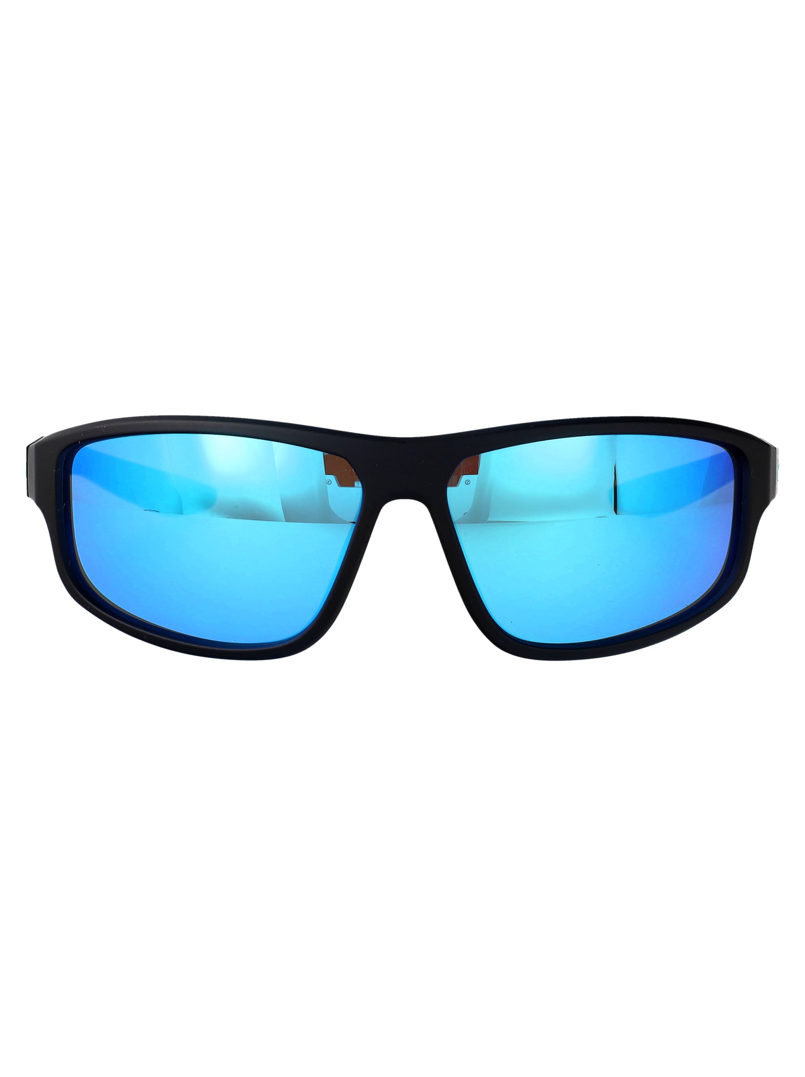 Dj0803 452 Matte Obsidian/brown-orange Acetate Sunglasses