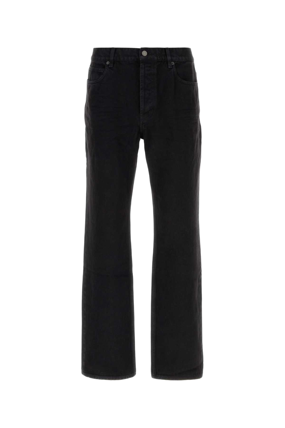 Black Denim Jeans Midnightblack Exterior: Cotton