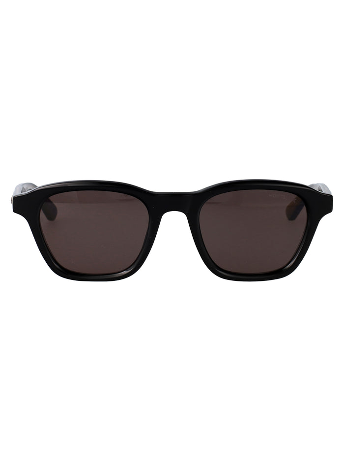Mb0384s 001 Black-black-grey Recycled Acetate Sunglasses