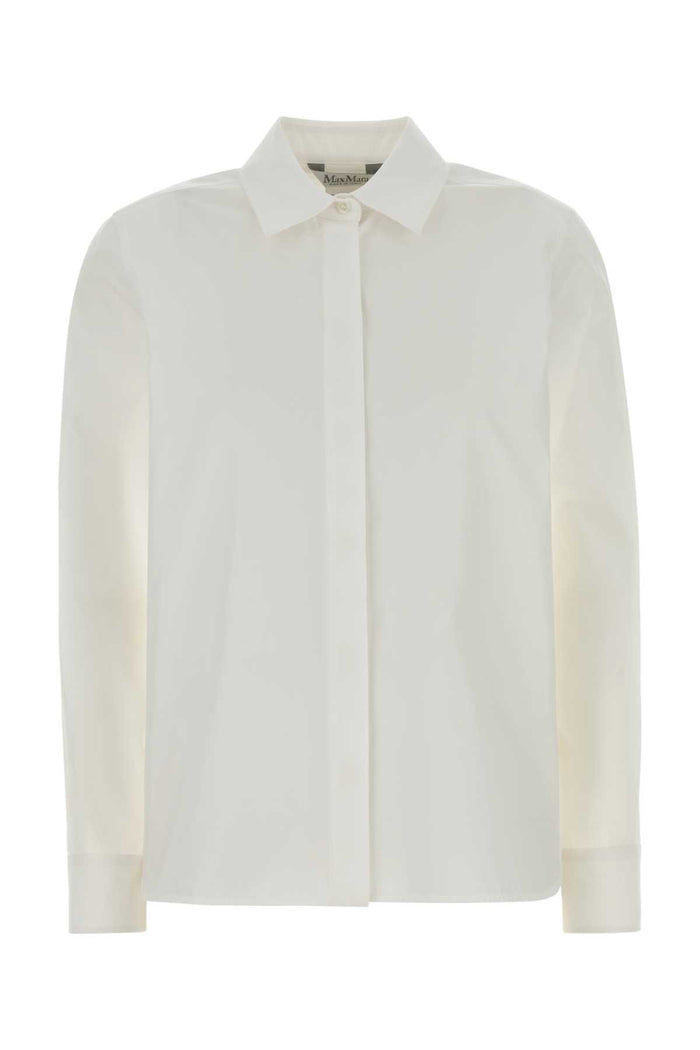 2611111101600 001 Bianco Ottico Exterior: Cotton Camicie