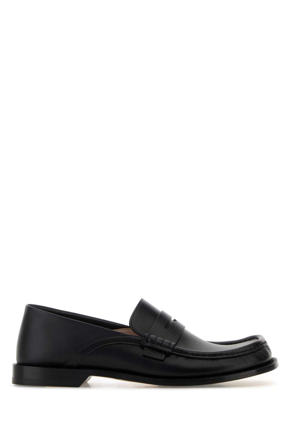 Loewe Exterior: 100% Calf loafer in black