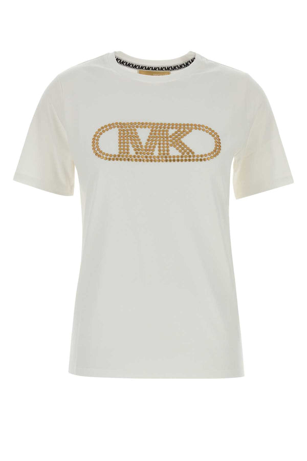 Michael By Michael Kors 100% Cotton t-shirt in white