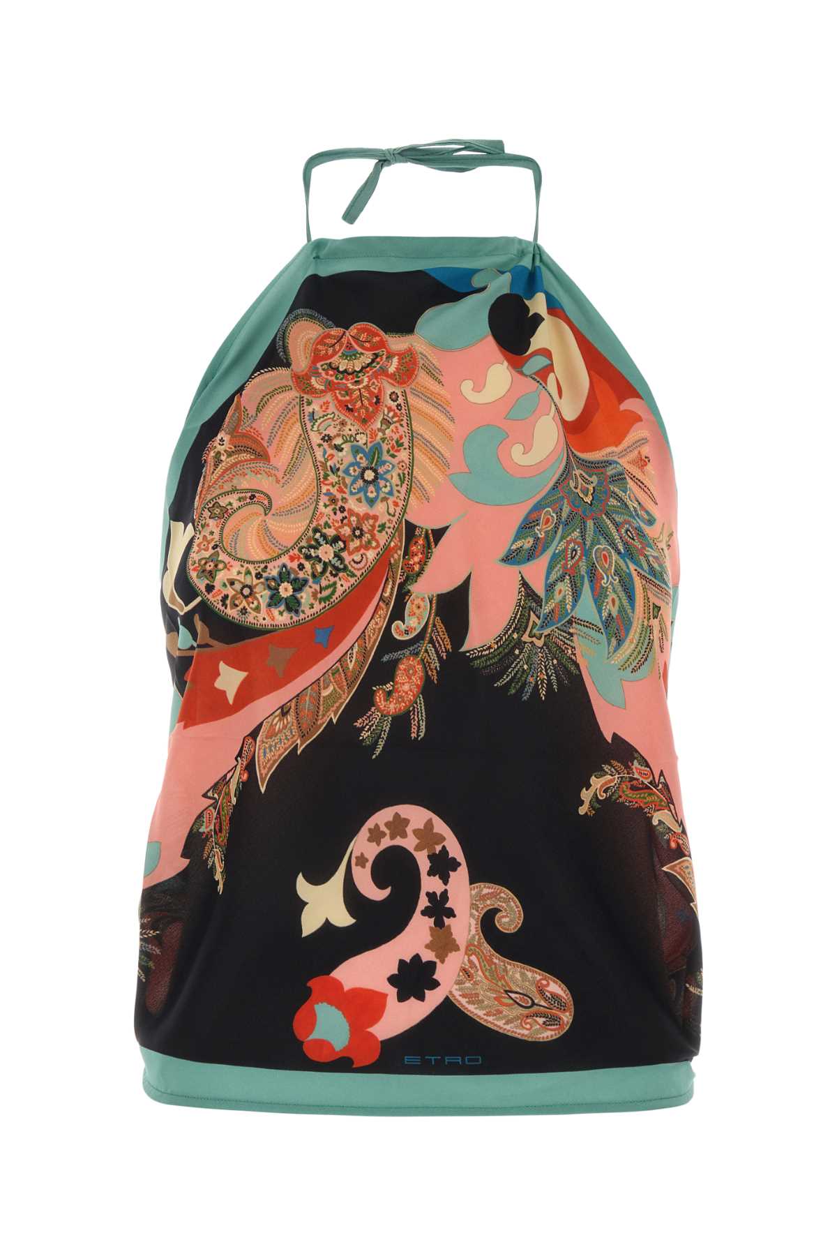 Printed Silk Top Stampafdoblu Exterior: Maglie