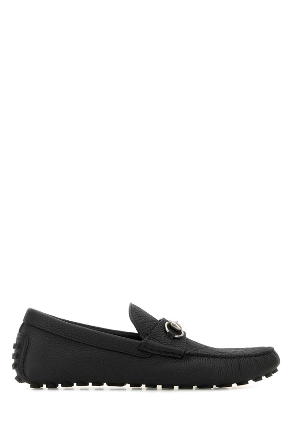 Gucci Mocassin Exterior: 100% Leather loafer in black