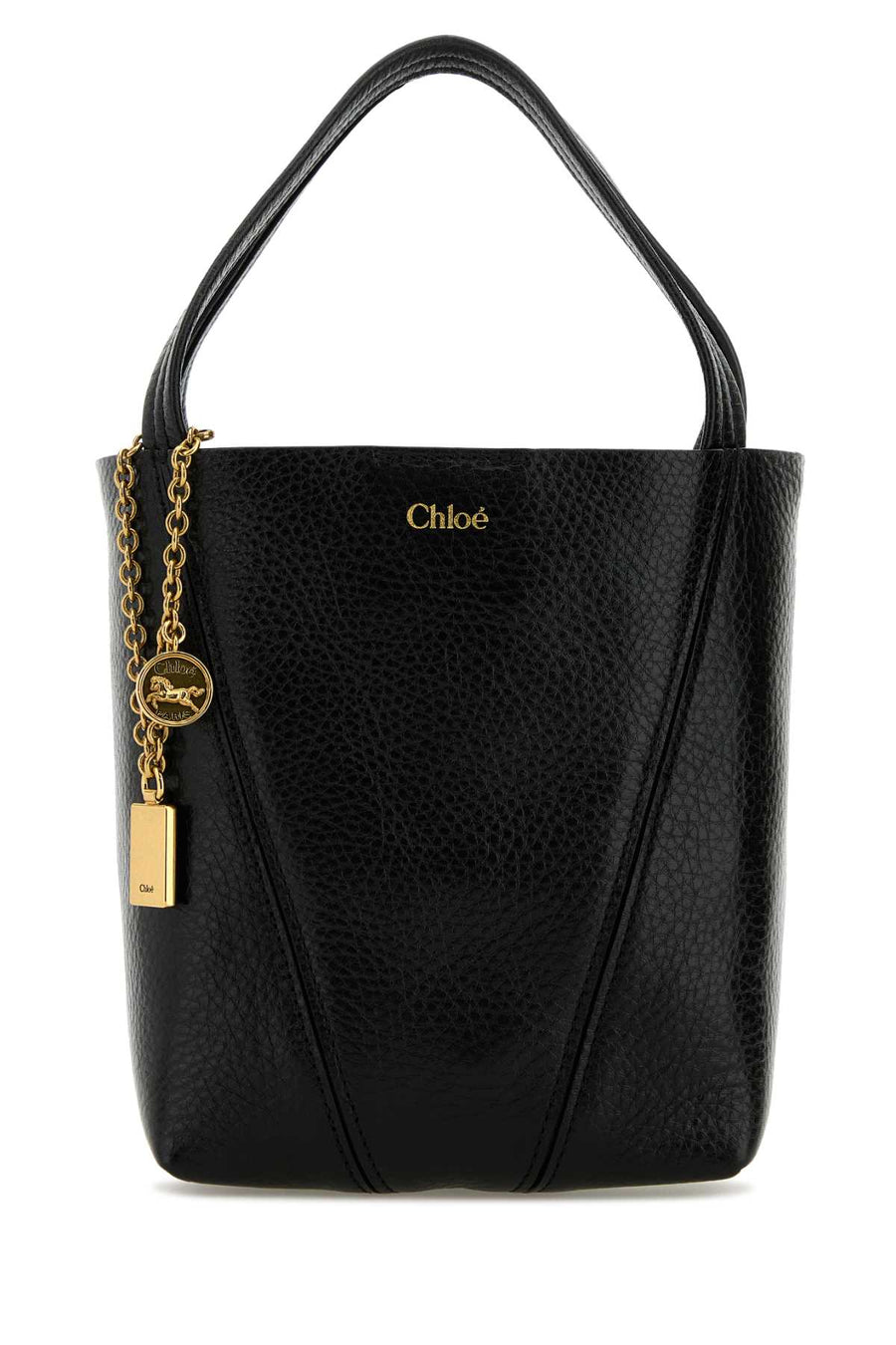 Chloé Chloe 100% leather shoulder bag in black