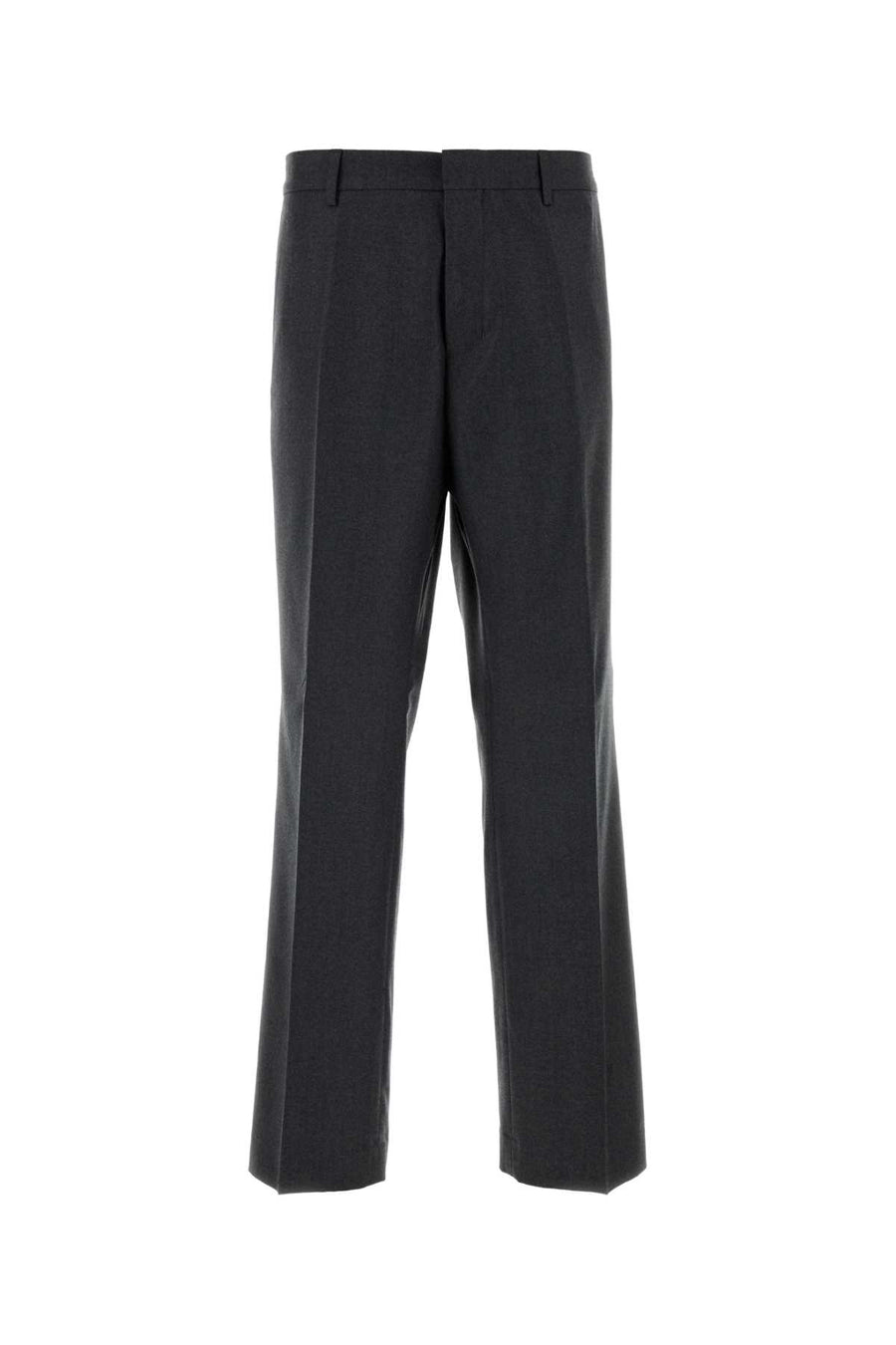 Dark Grey Wool Pant Anthracite Exterior: Virgin Pantaloni