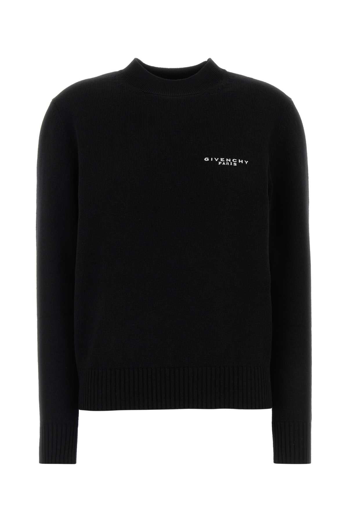 Black Exterior: Wool Cashmere Maglieria