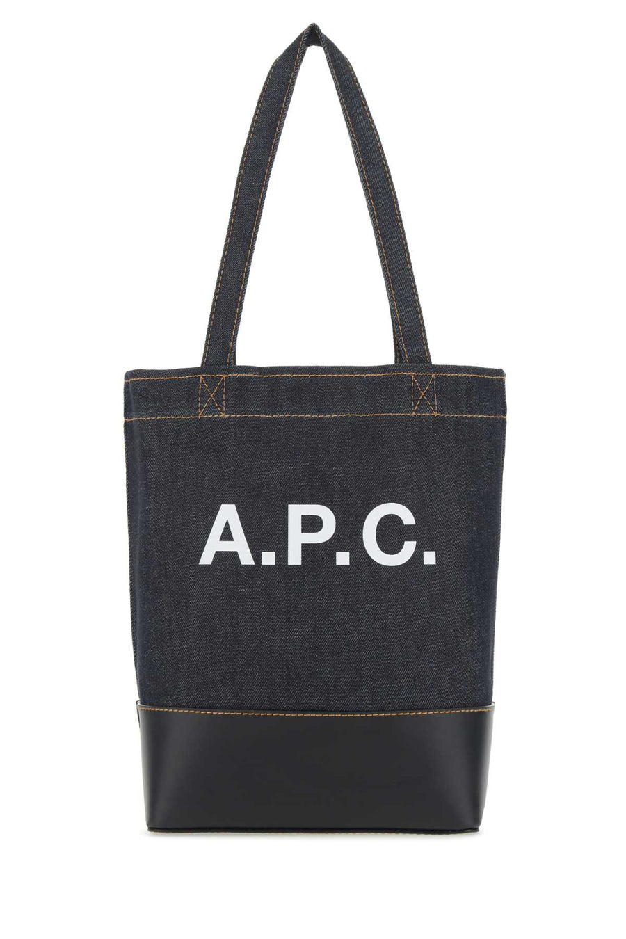 A.P.C. 98% cotton tote bag in black