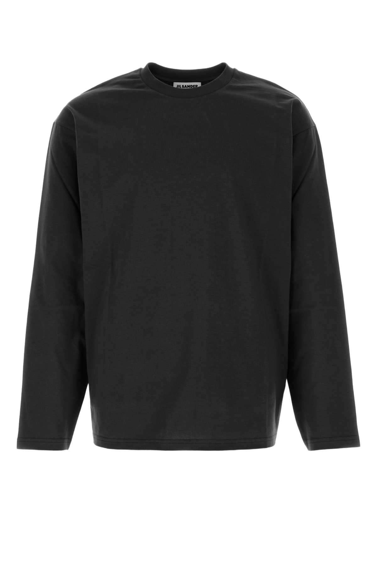 Slate Cotton T-Shirt Black Exterior