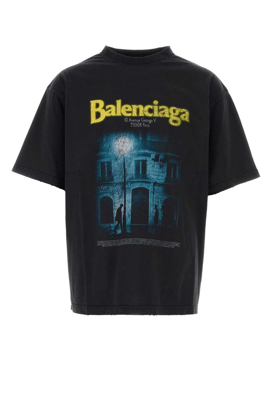 Balenciaga 100% Cotton t-shirt in black