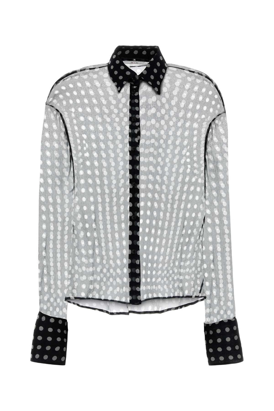 Ermanno Scervino 100% Silk shirt in gray