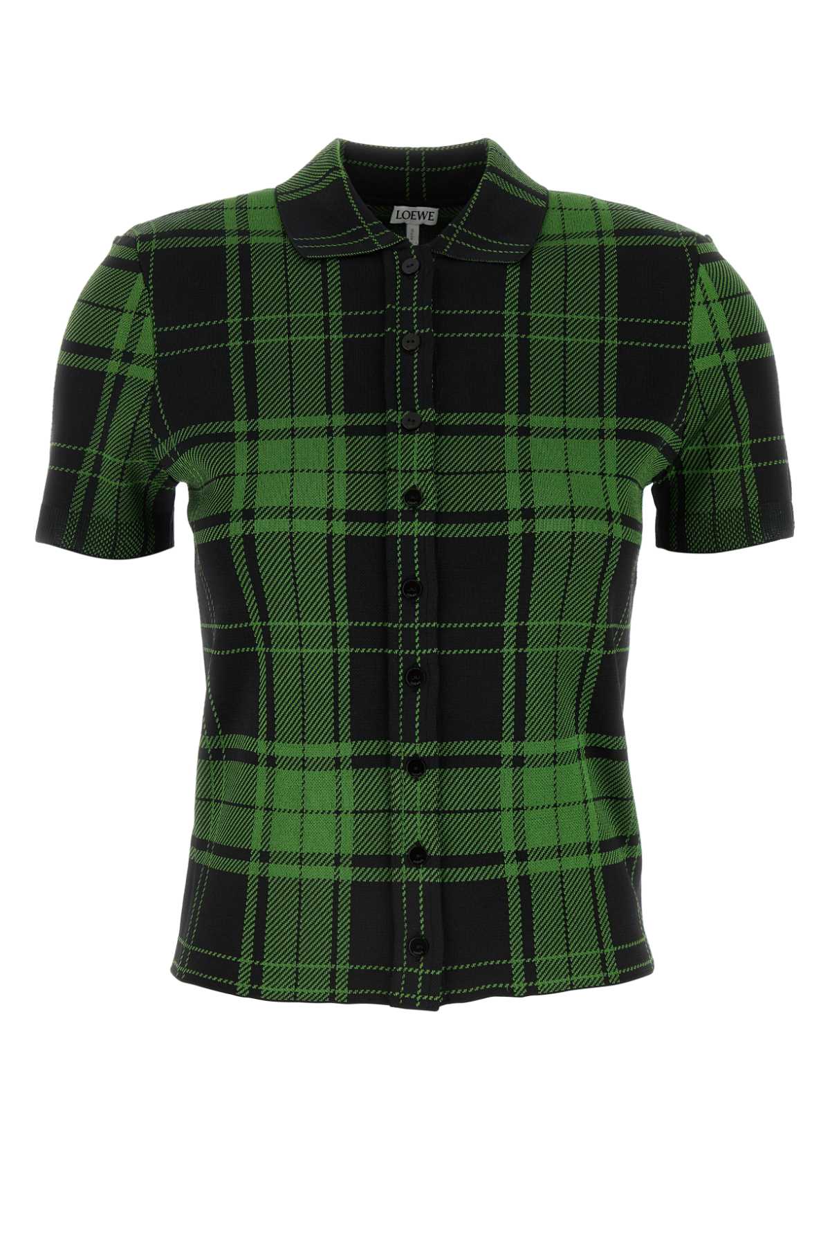 Greenblack Exterior: Silk Nylon Elastane Camicie