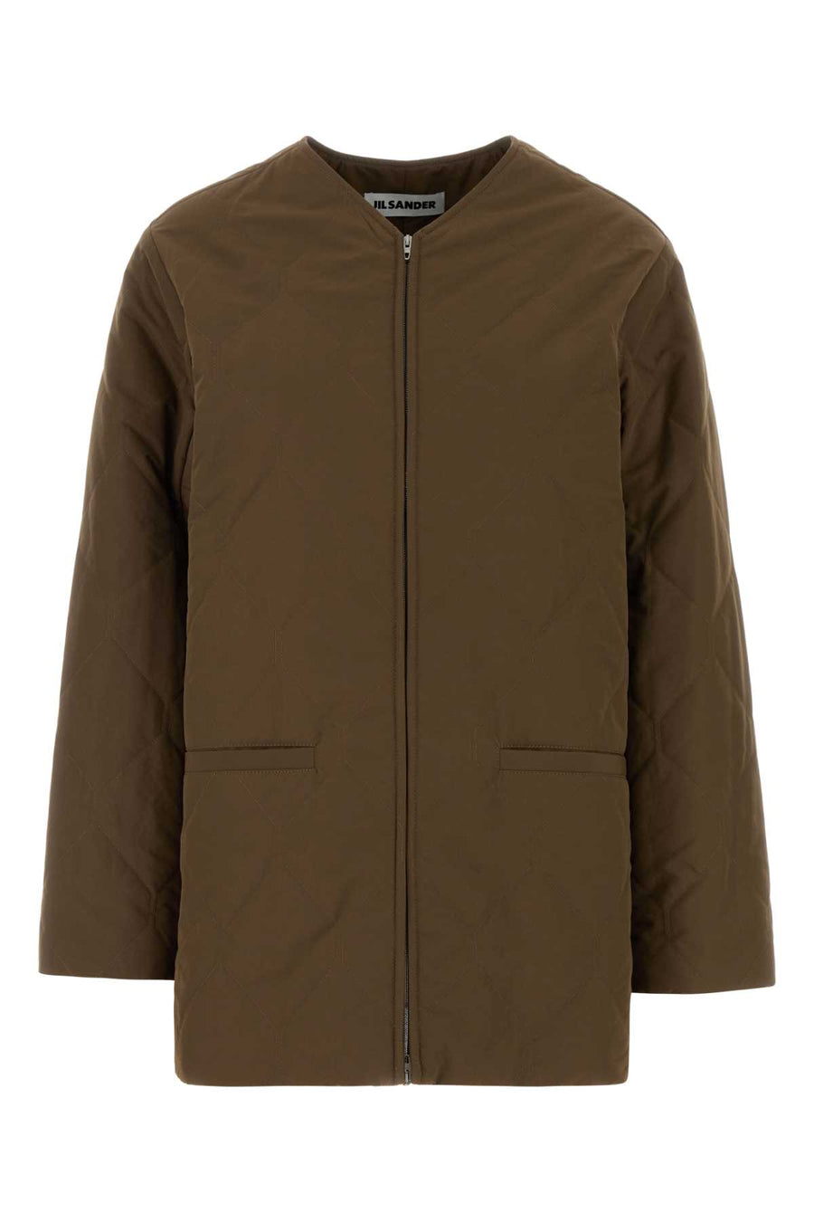 Jil Sander Jacket Exterior: 100% Polyester; Lining: 100% Polyester jacket in brown
