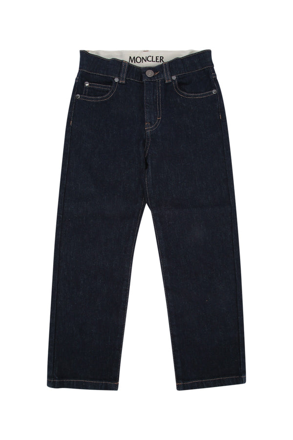 Moncler Jr Kids Denim jeans in navy