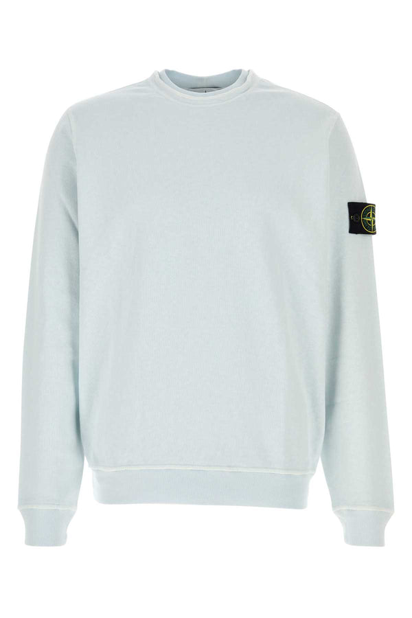 Stone Island 100% Cotton sweatshirt in blue