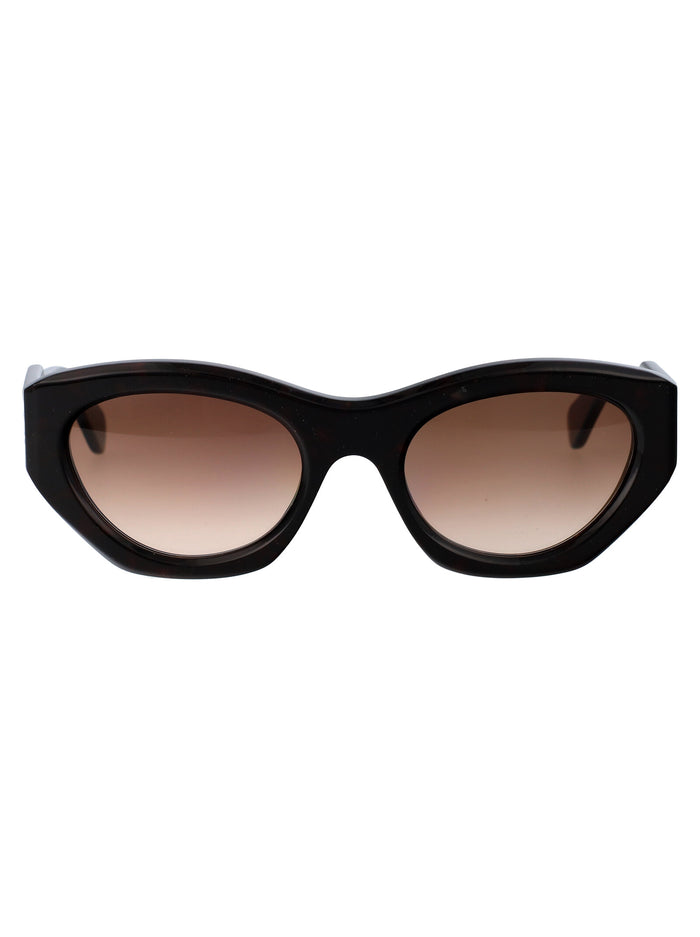 Ch0220s Havana-havana-brown Acetate Sunglasses