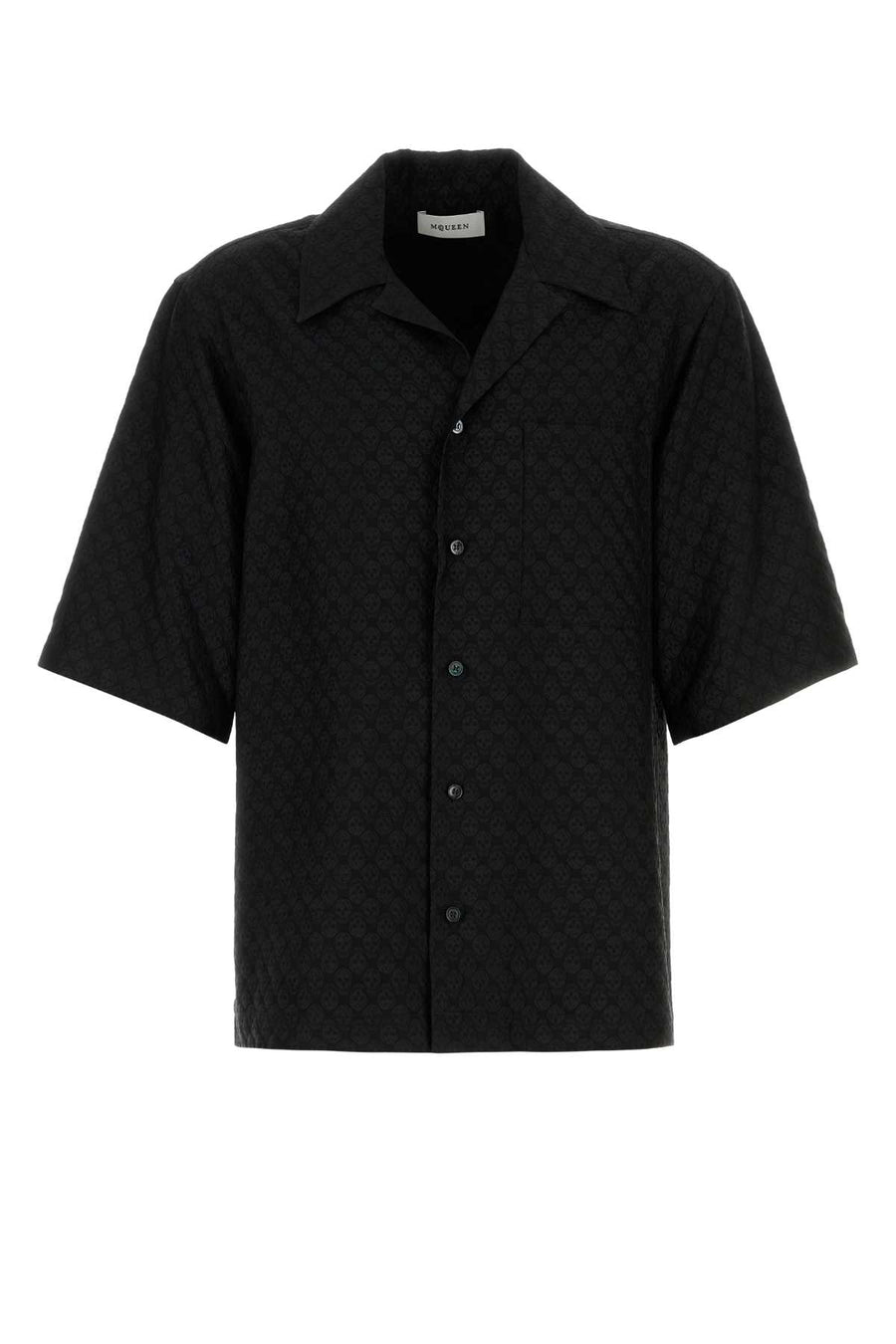 Alexander McQueen Viscose blend shirt in black