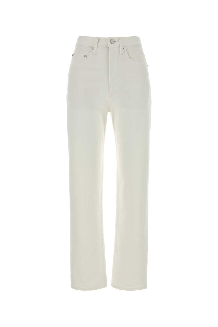 Jil Sander 100% Cotton jeans in white