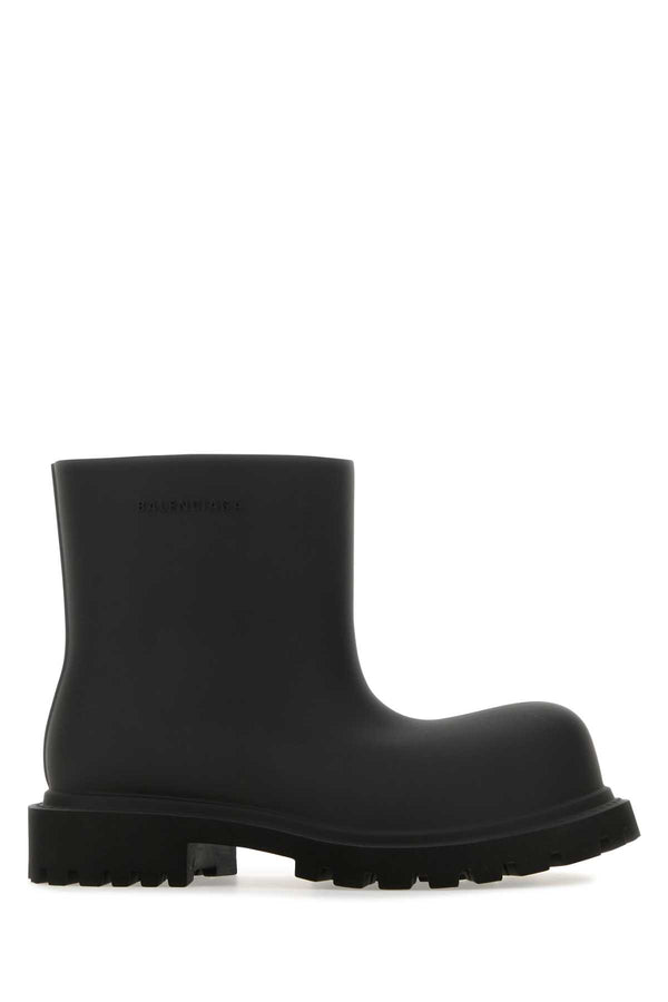 Balenciaga Exterior: 100% EVA ankle boot in black