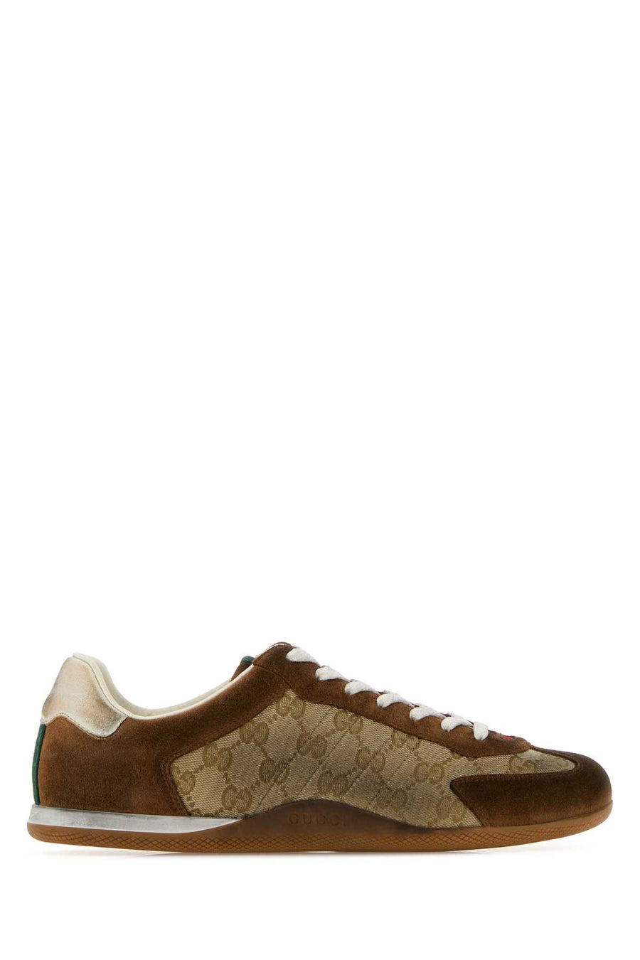 Gucci Upper Calf skin sneaker in brown