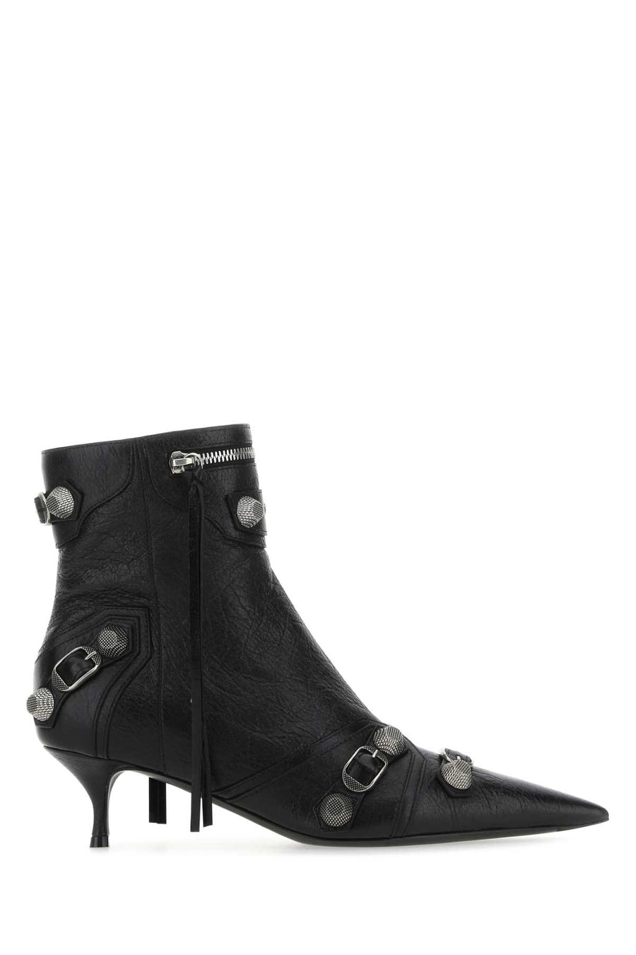 Balenciaga 100% Lamb Leather exterior ankle boot in black