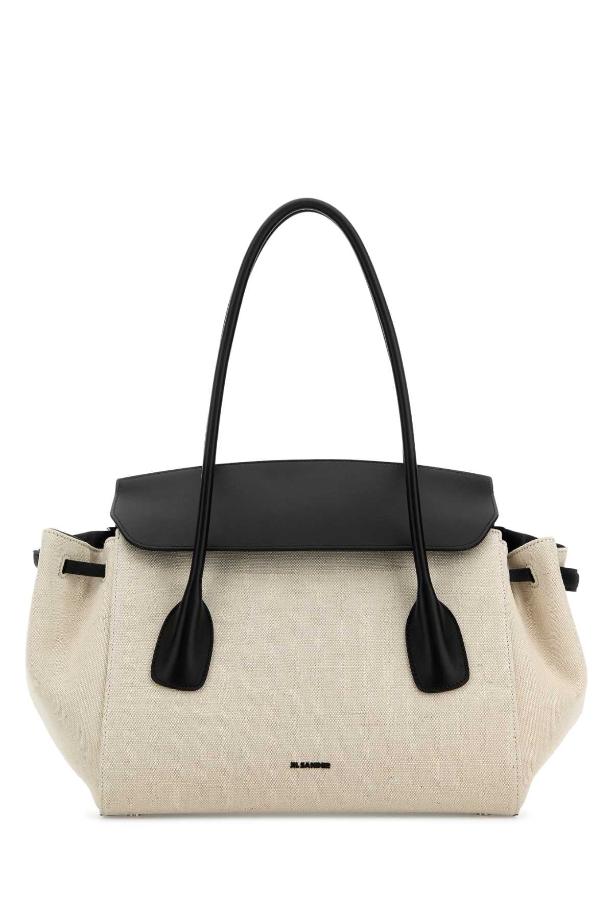 Sand Canvas Small Voyage Shoulder Bag Natural Borse A Mano
