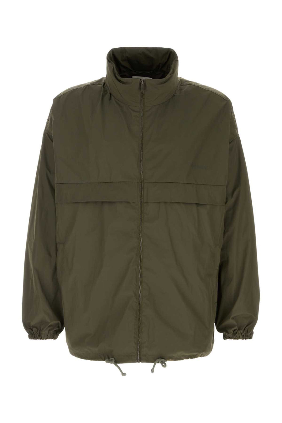 Saint Laurent Sport Exterior: 100% Polyester windbreaker in green