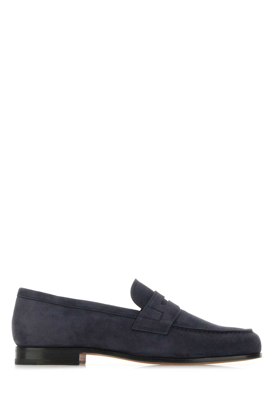 Church'S Exterior: 100% Suede loafer in navy