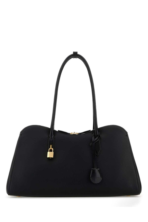 Stella McCartney 70% TRUE HEMP 30% LYOCELL shoulder bag in black