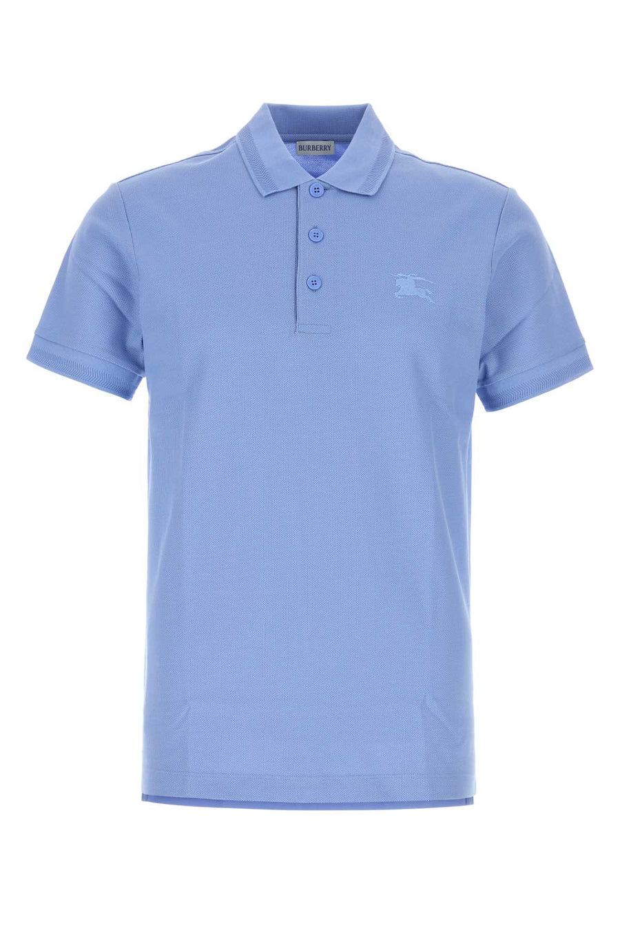Burberry 100% Cotton polo shirt in blue