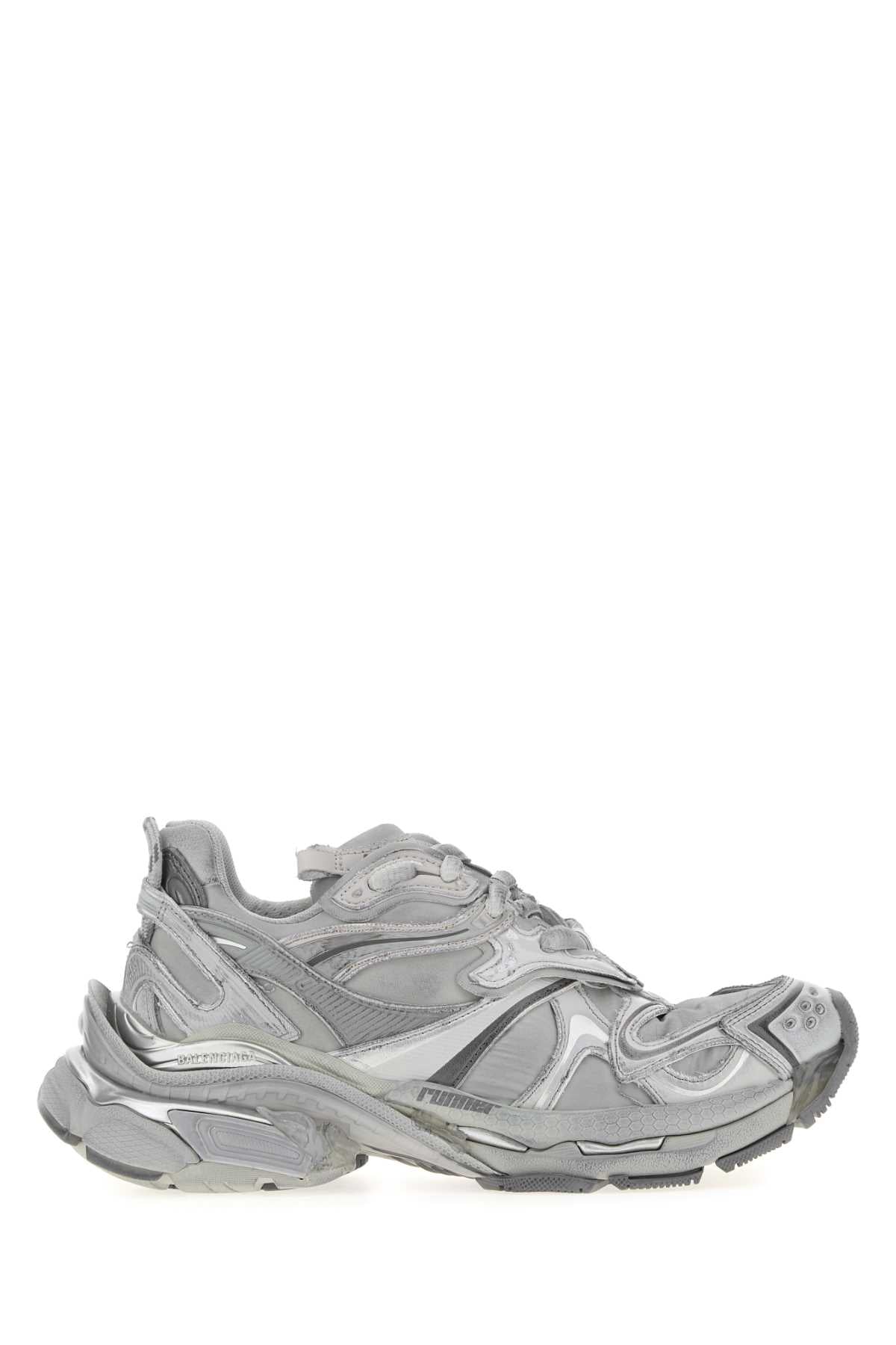 Grey Mix / Silver Sneaker