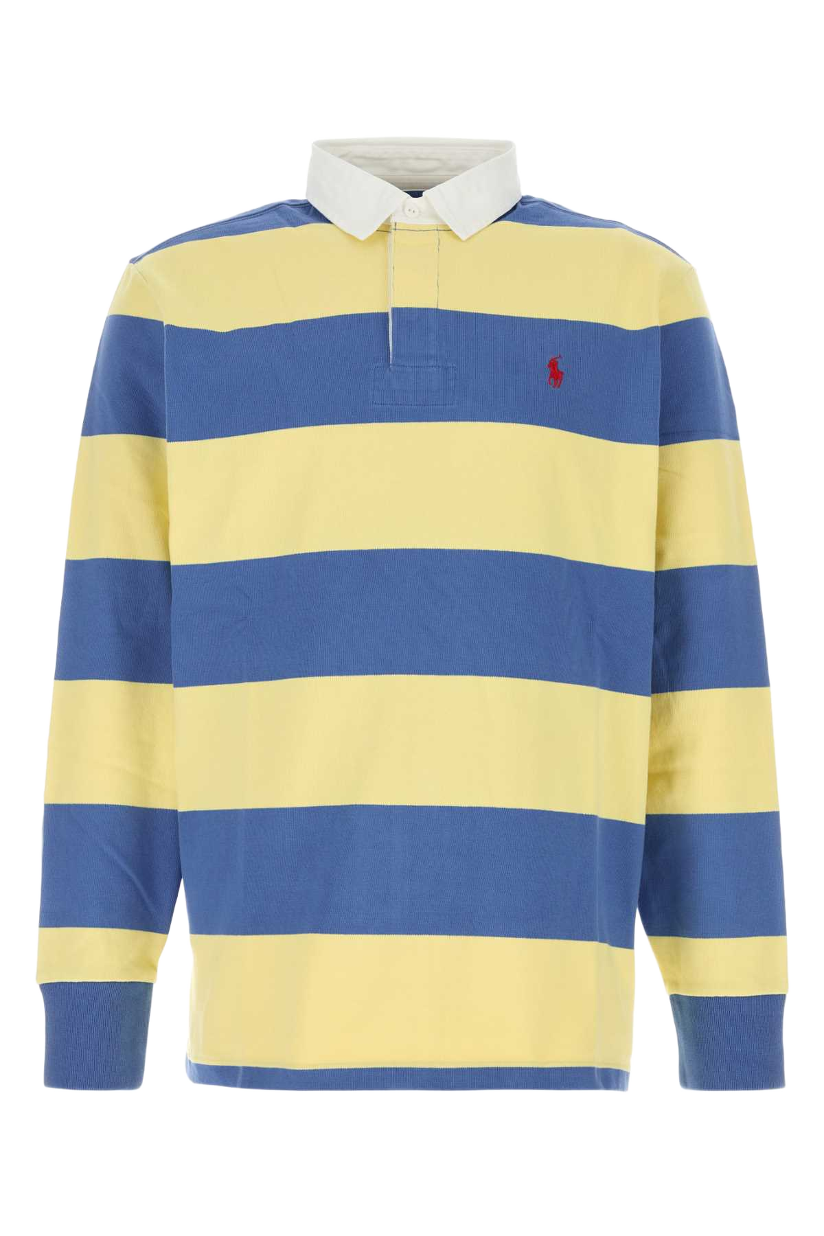 Embroidered Cotton Polo Shirt Resortgoldmodernroyal Exterior