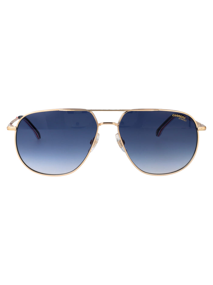 Carrera 363-S Oit Black Red Stainless Steel Sunglasses