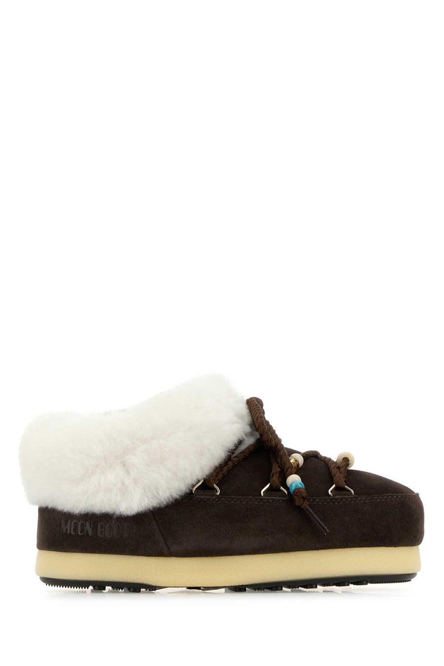 Moon Boot Mule Exterior: 100% Suede boot in brown
