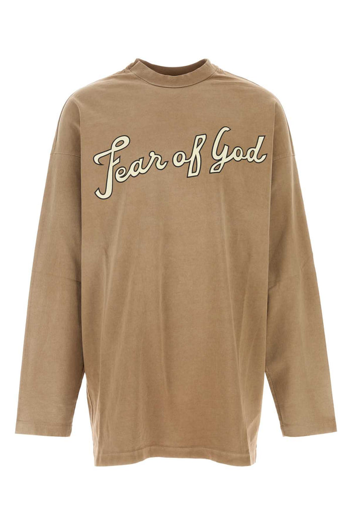 Biscuit Cotton Oversize T-Shirt Dunepearl Exterior