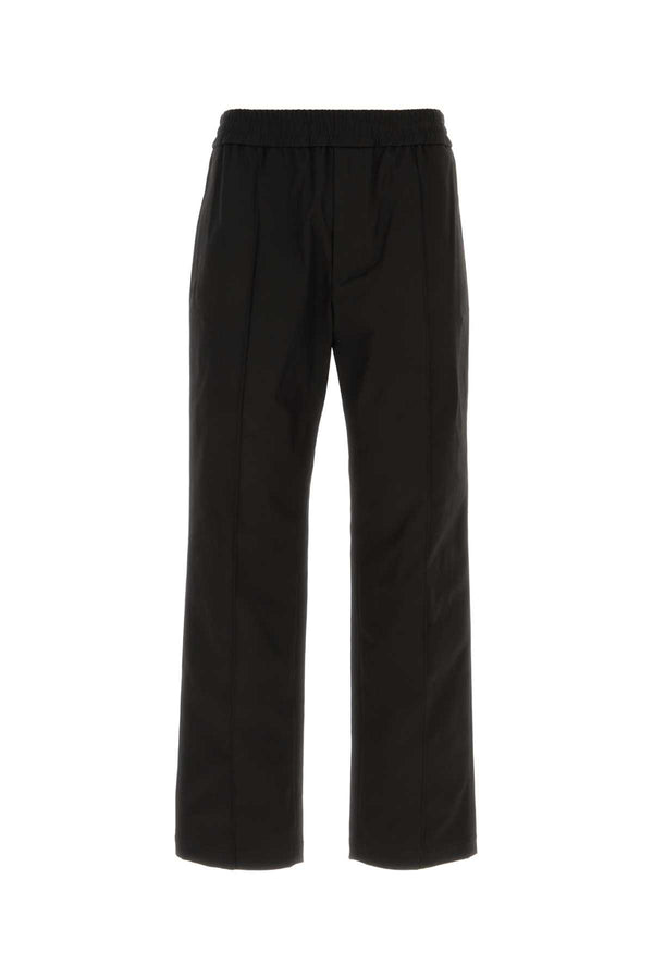 Valentino Garavani 98% Cotton trousers in black