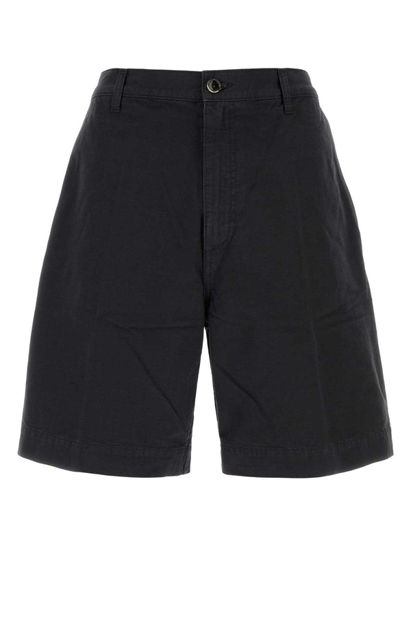 Nine In The Morning 100% Cotton bermuda shorts in navy