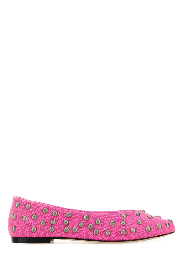Gimaguas Studs Exterior: 100% Fabric ballet flat in pink