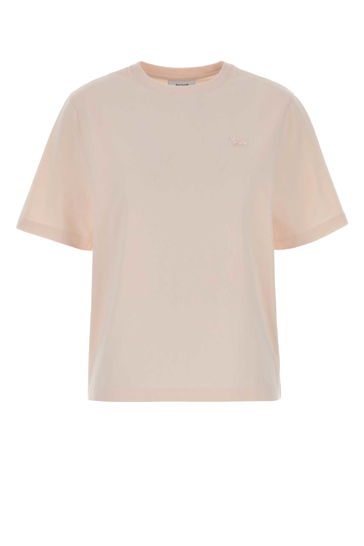 Pastel Pink Cotton T-Shirt Mauve Organic