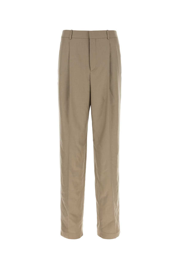 Saint Laurent 100% Cashmere trousers in beige
