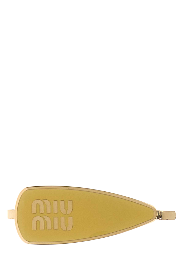 Yellow Metal Hair Clip Vaniglia Cappelli E Fasce Per Capelli